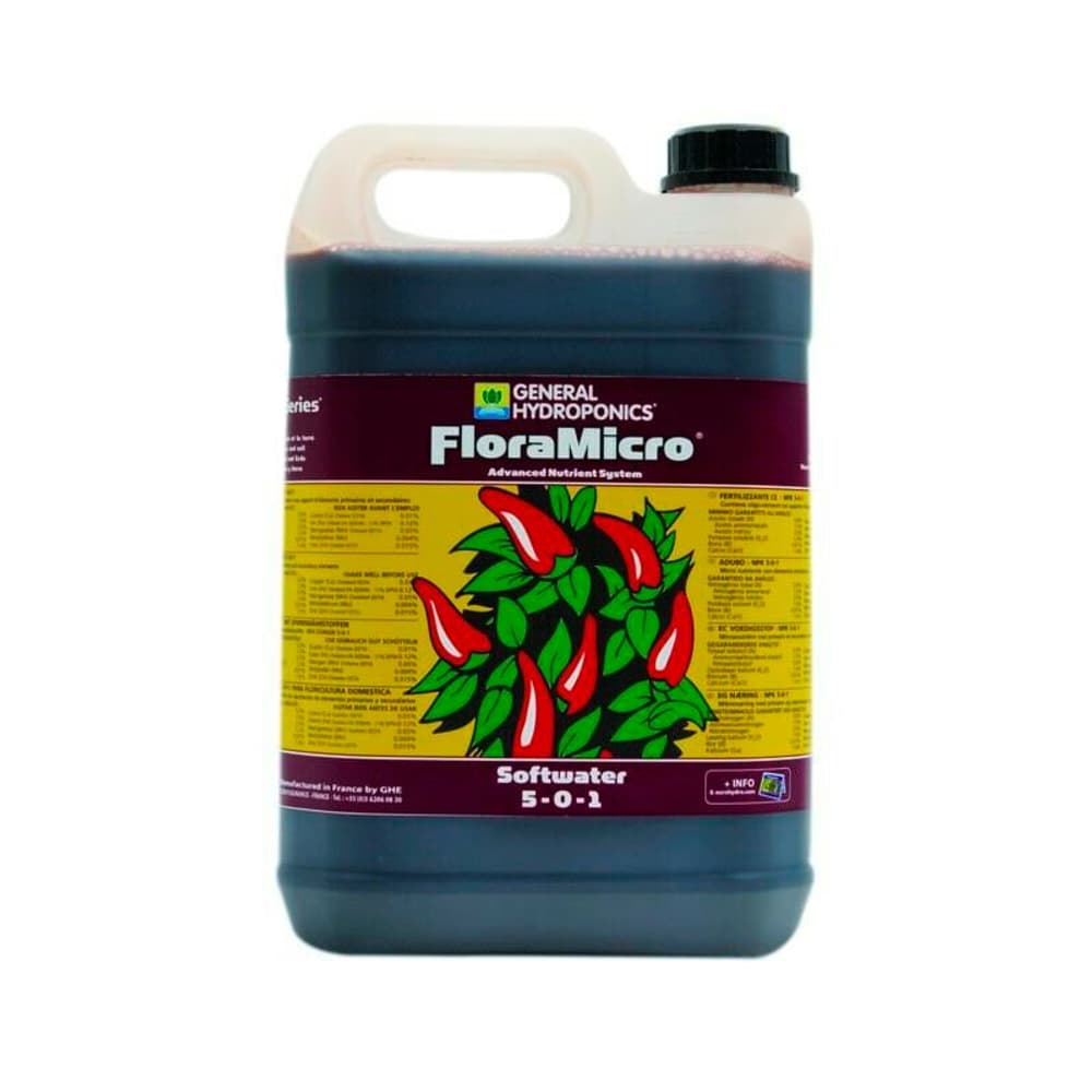 GHE Flora Serie Micro 5 litro Fertilizzatore 631437700000 N. figura 1