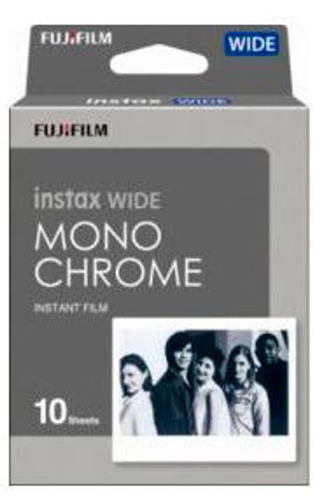 Instax Wide Monochrome 10 feuilles Film pour photos instantanées FUJIFILM 785300150177 Photo no. 1