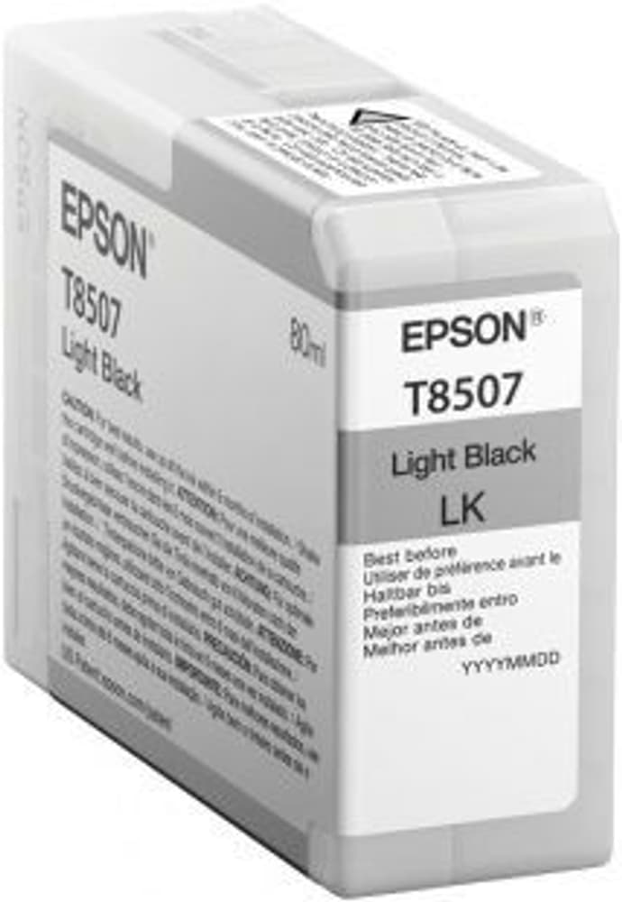 T8507  light schwarz Tintenpatrone Epson 785300122841 Bild Nr. 1