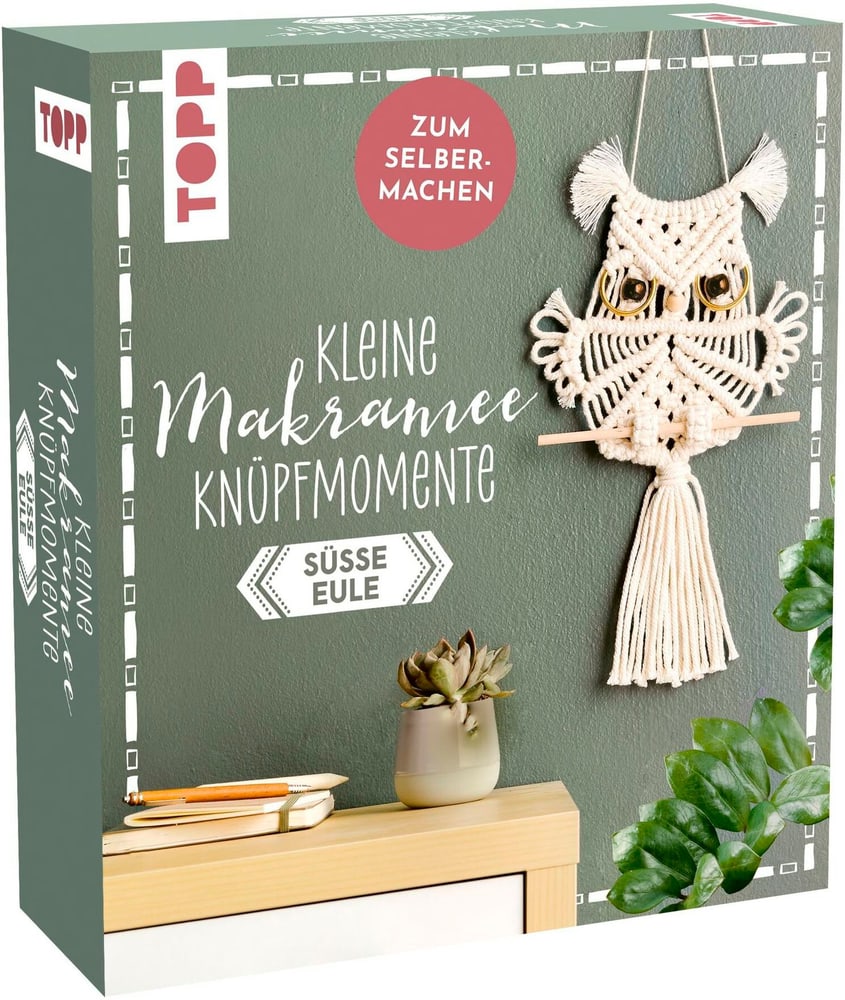 Bastelset Makramee Eule Bastelset Frechverlag 785302426846 Bild Nr. 1