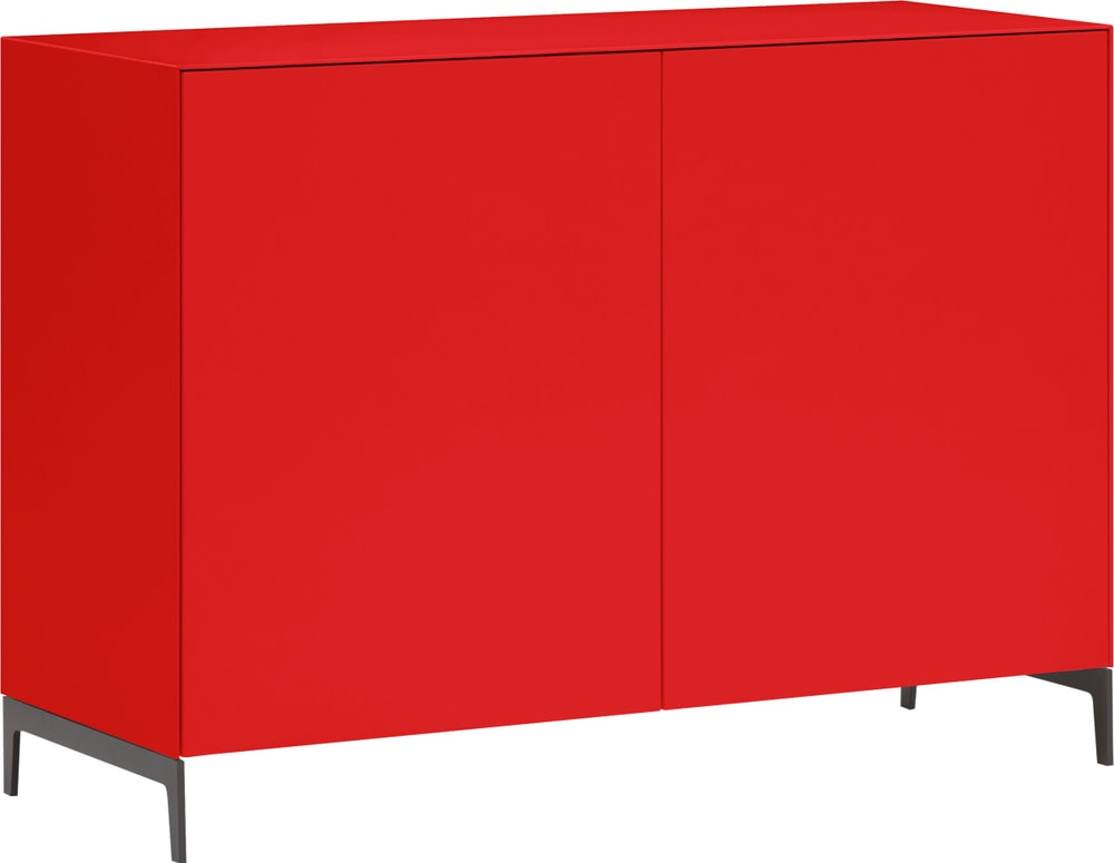 LUX Cassettone 400846200000 Dimensioni L: 120.0 cm x P: 46.0 cm x A: 86.5 cm Colore Rosso N. figura 1