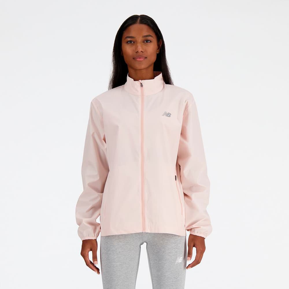 W New Balance Active Woven Jacket Giacca da allenamento New Balance 472615800332 Taglie S Colore rosa c N. figura 1