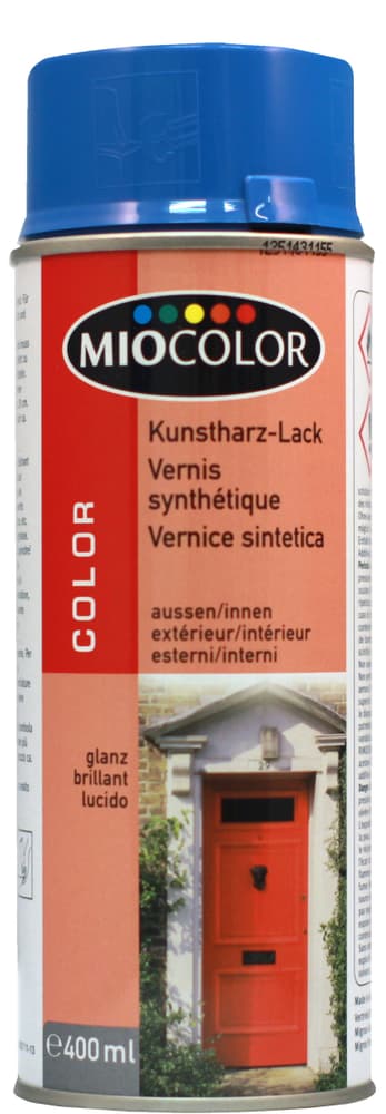 Vernice spray a base di resina sintetica Lacca colorata Miocolor 660820500000 N. figura 1