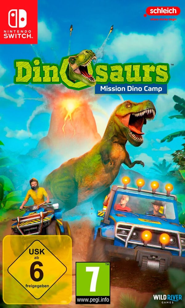 NSW - Schleich Dinosaurs: Mission Dino Camp Game (Box) 785302426489 N. figura 1