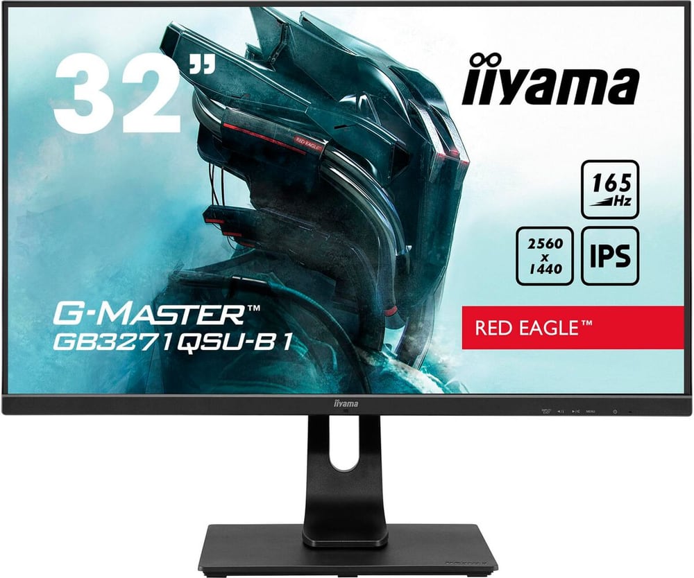 G-Master GB3271QSU-B1, 31.5", 2560 x 1440 Monitor iiyama 785302420828 Bild Nr. 1