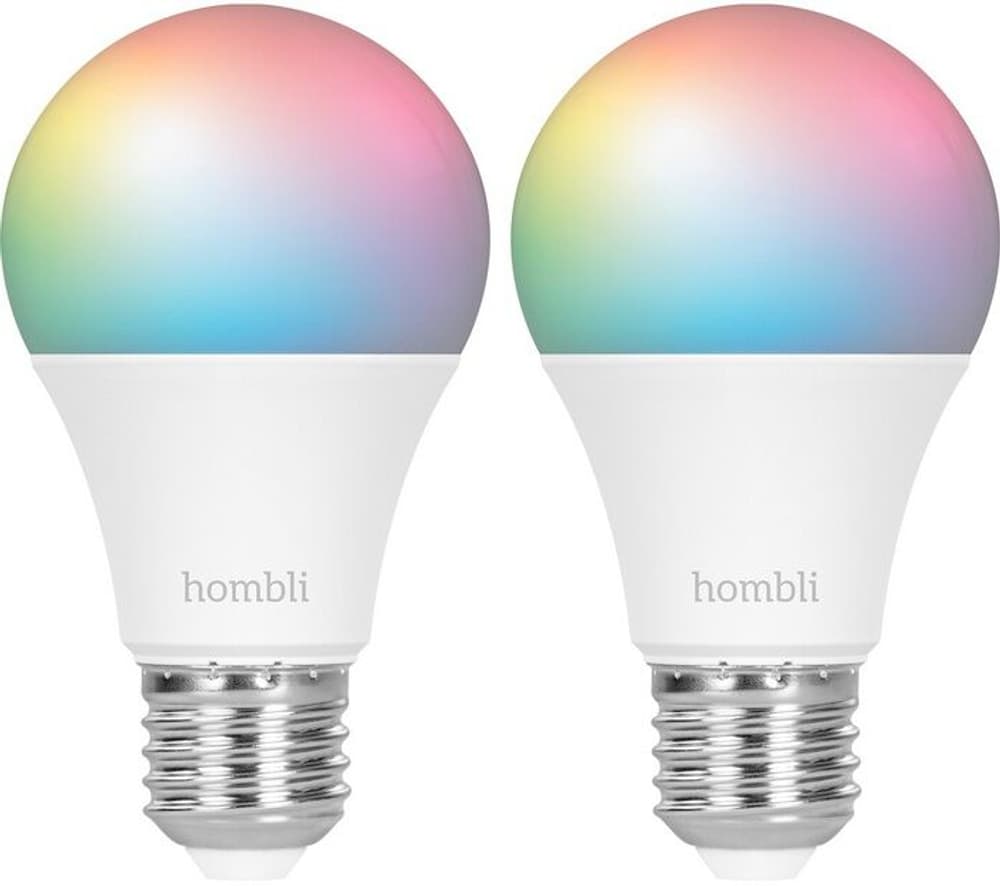 Smart Bulb E27 (9W) RGB + CCT - Promo Pack 1+1 Free Lampadina Hombli 785300158945 N. figura 1