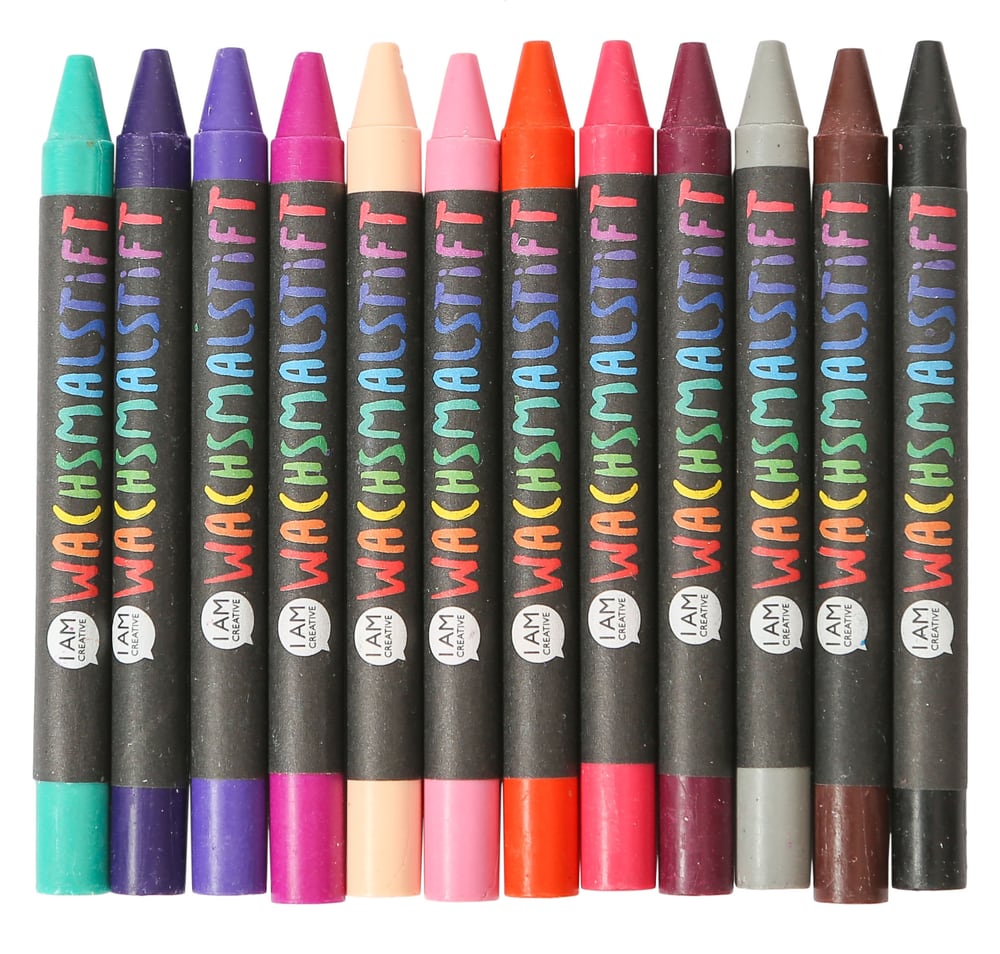 Crayon, Set 2, 12 pcs. Crayons I AM CREATIVE 666200300000 Photo no. 1