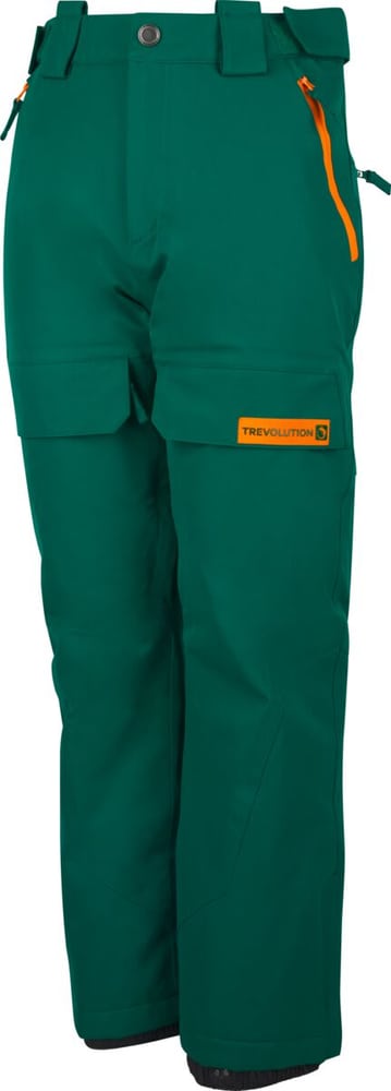 Pantalon de snowboard Pantalone da snowboard Trevolution 469311015263 Taglie 152 Colore verde scuro N. figura 1