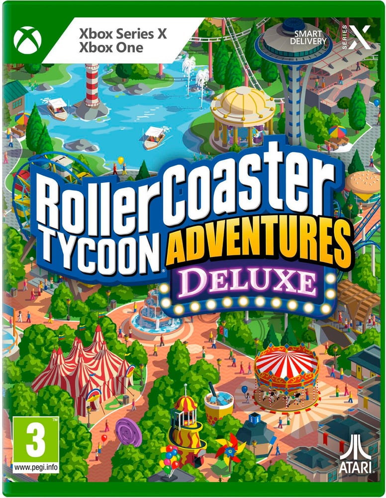 XSX / XONE - RollerCoaster Tycoon Adventures Deluxe Game (Box) 785302411554 N. figura 1