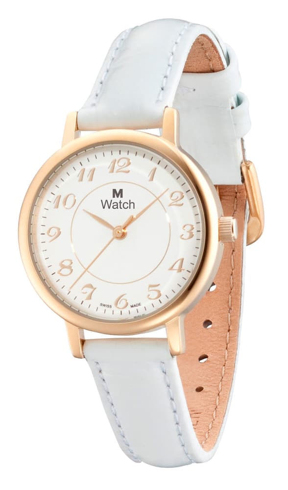 DAILY TIME weiss Armbanduhr M Watch 76031340000015 Bild Nr. 1