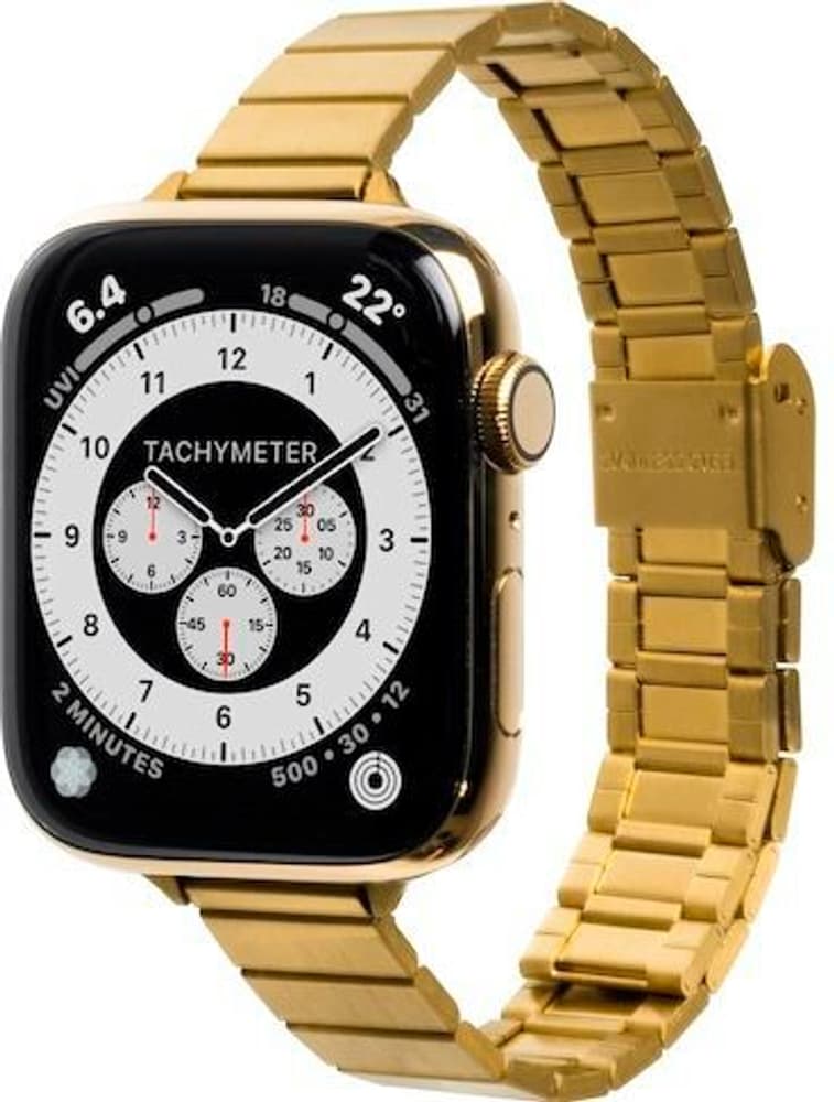 Links Petite Apple Watch 38 / 40 / 41 mm Gold Bracelet de montre Laut 785302405598 Photo no. 1