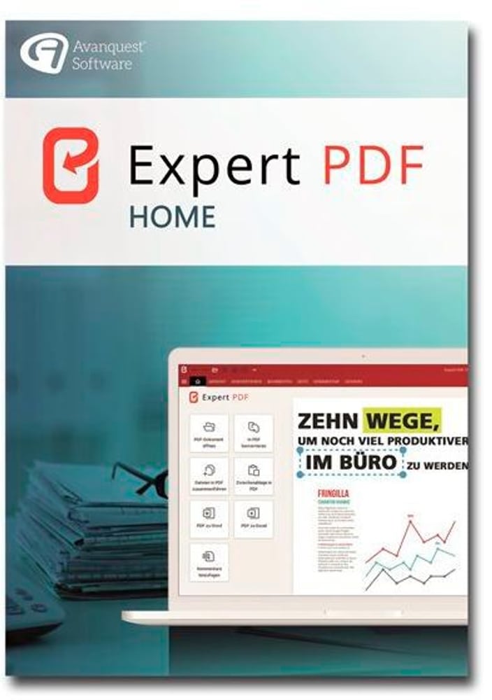 Expert PDF 15 Home Logiciel de bureau (téléchargement) Avanquest 785302424460 Photo no. 1