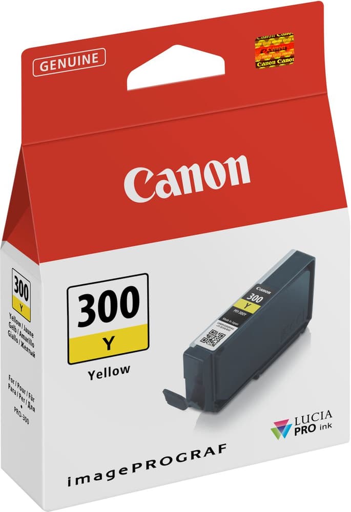 PFI-300 Cartuccia d'inchiostro giallo Cartuccia d'inchiostro Canon 798289300000 N. figura 1
