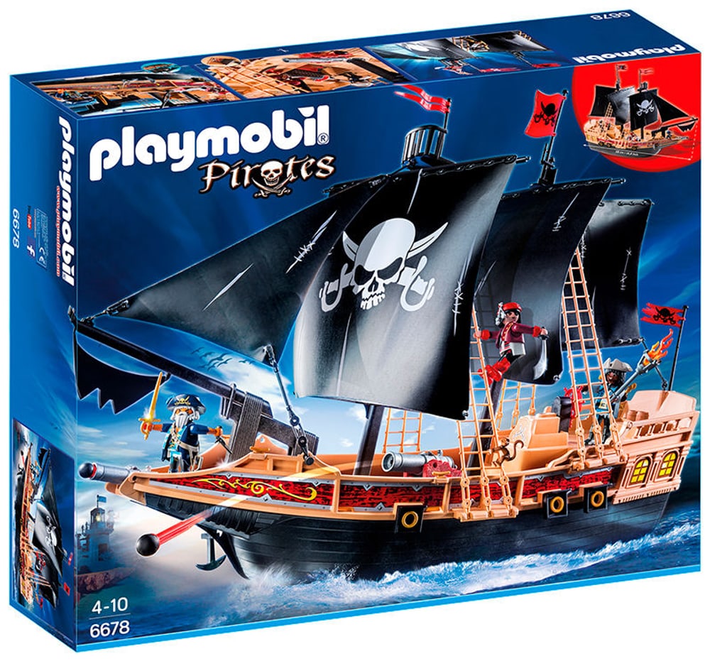 Bateau Pirate Lego Novelmore Playmobil™ - Taverne du Pirate
