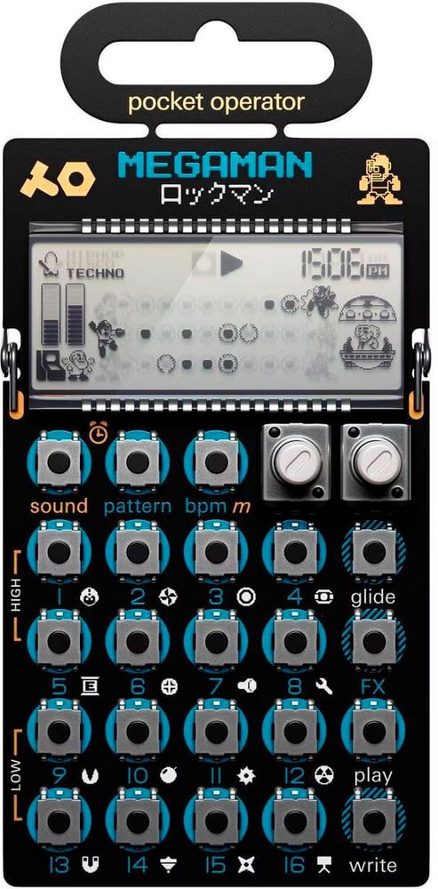 PO-128 Mega Man Synthesizer Teenage Engineering 785300185283 Bild Nr. 1