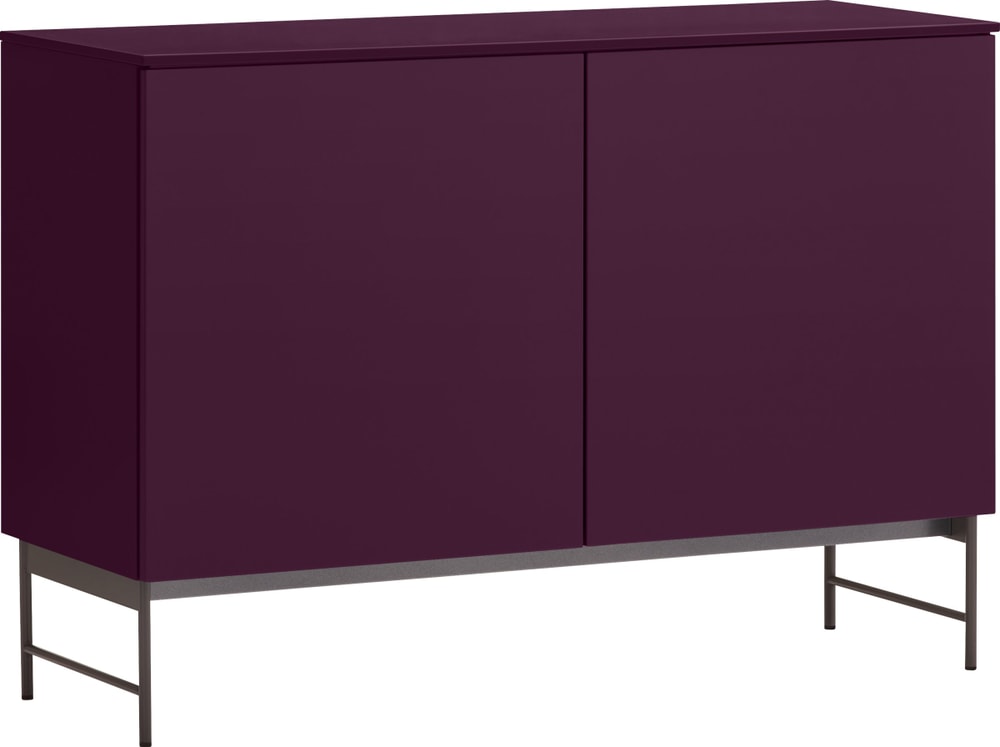 TILL Sideboard TILL Sideboard 400860300000 Dimensions L: 112.0 cm x P: 41.0 cm x H: 78.3 cm Couleur Aubergine Photo no. 1