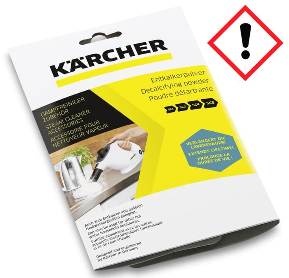 Decalcificante per pulitore a vapore Kärcher 9000020308 No. figura 1