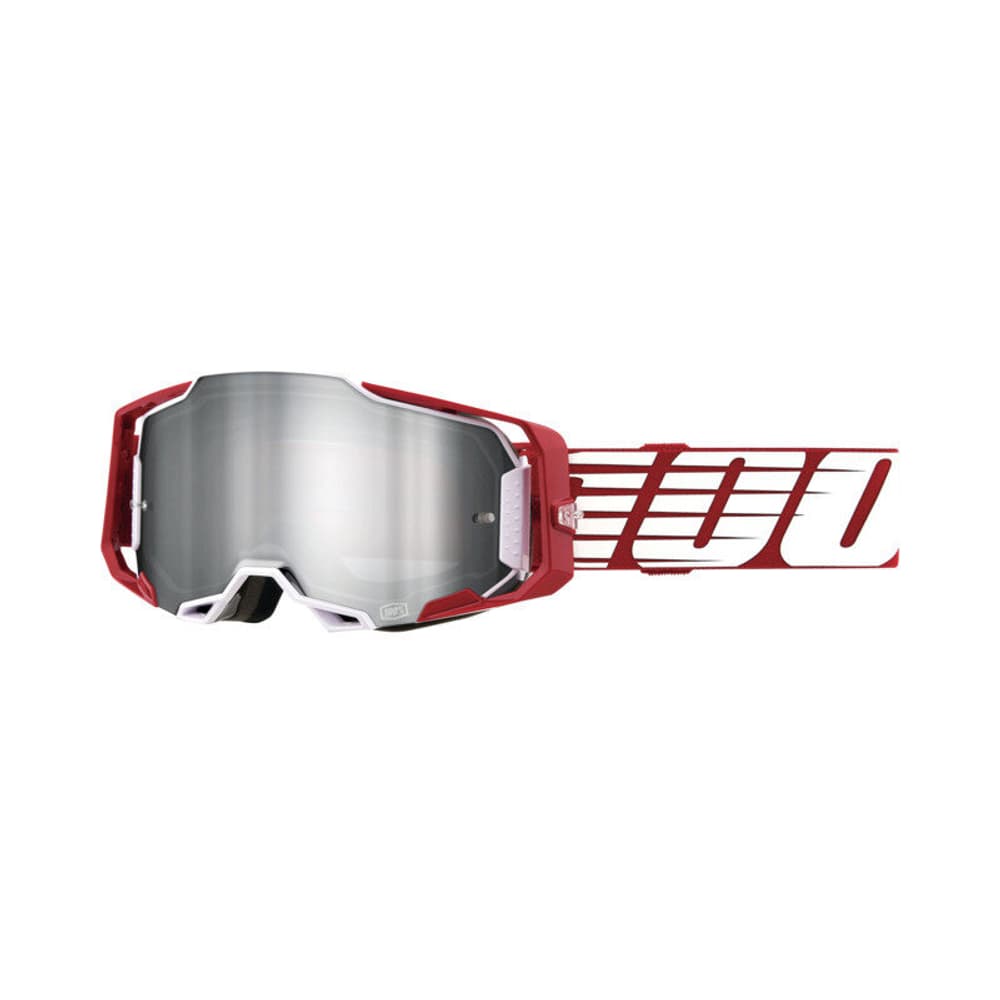Armega Lunettes VTT 100% 466671999930 Taille One Size Couleur rouge Photo no. 1