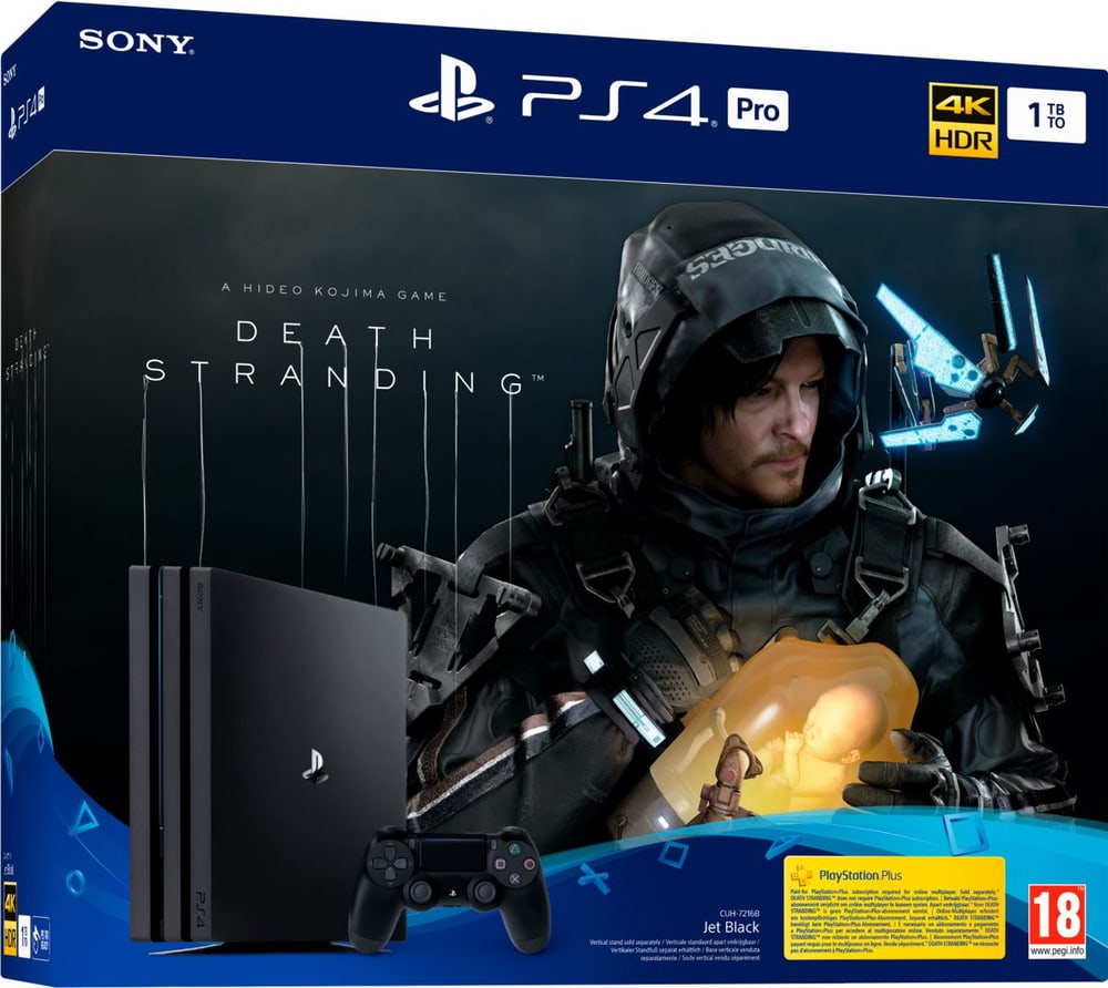 PlayStation 4 Pro 1TB + Death Stranding Bundle Sony 78544480000019 Bild Nr. 1