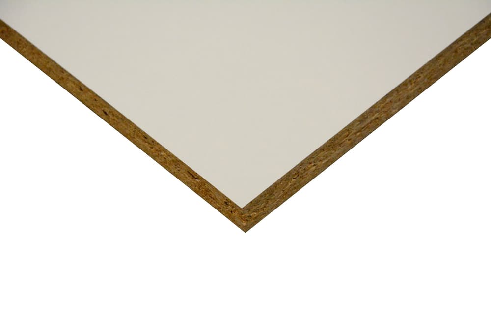 Pannello truciolare bianco opaco K101SM 600 mm Pannelli di truciolato DIY-Wood 640502900000 Longueur L: 600.0 mm Dimensione 16 x 600 mm N. figura 1