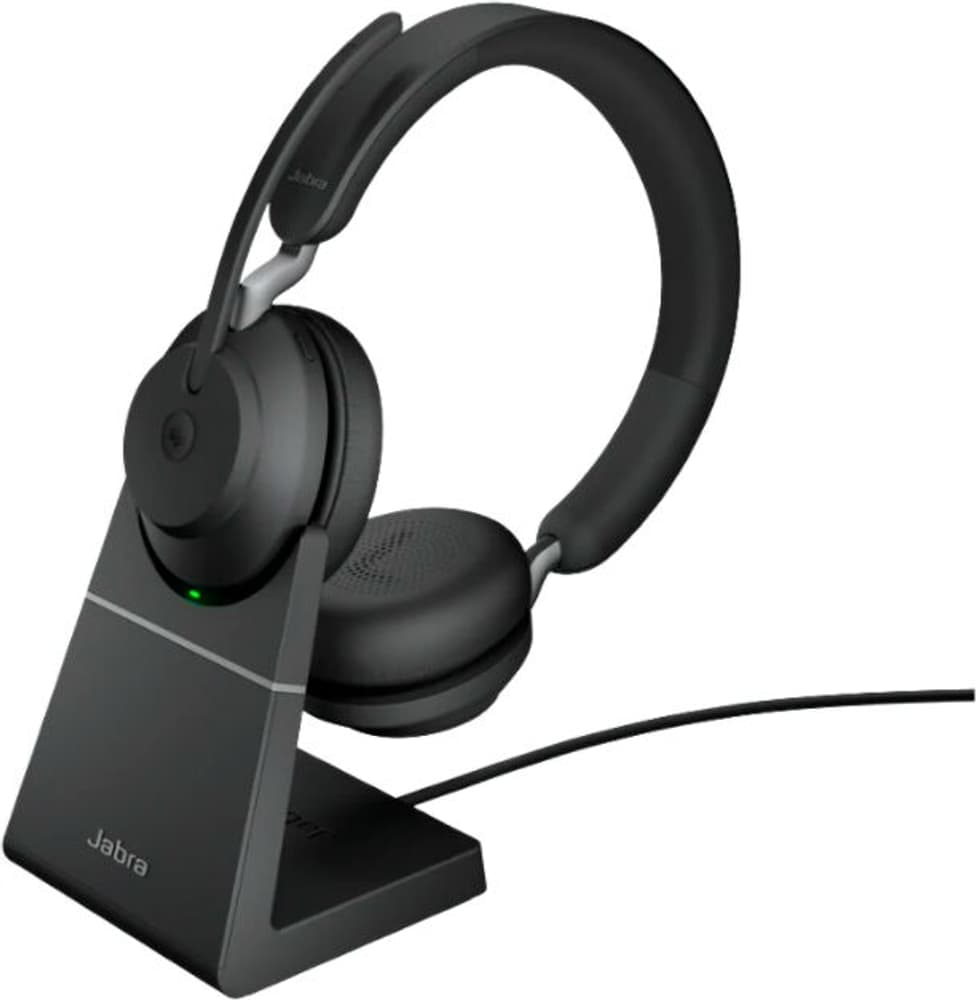 Evolve2 65 - USB-A MS Teams Stereo e supporto di ricarica Headset office Jabra 785300156734 N. figura 1