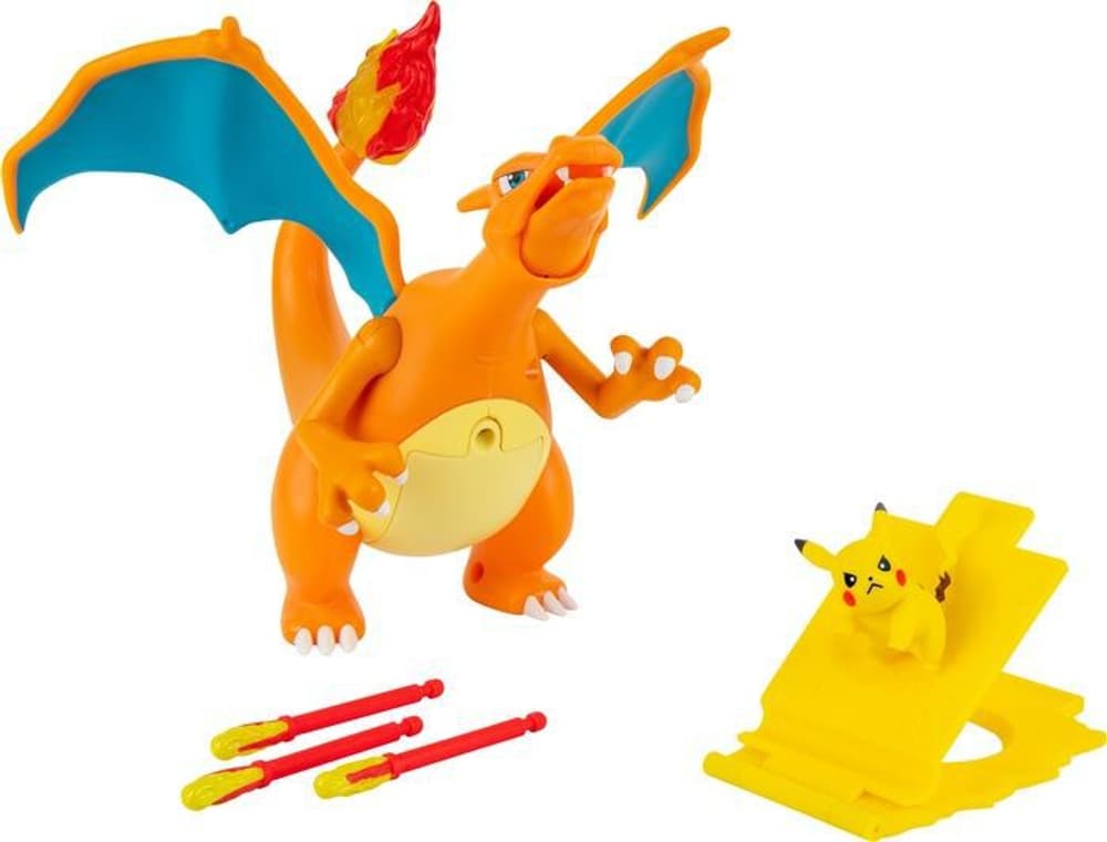 Pokémon : Feu + Charizard Volant - Figurine Figurine Jazwares 785302408127 Photo no. 1