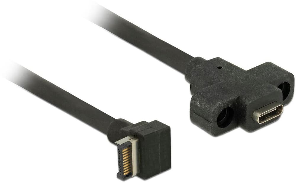 Câble USB3.0 Pinheader USB 3.1 Gen2 - USB-KeyA à encastrer Câble de données interne DeLock 785302406148 Photo no. 1