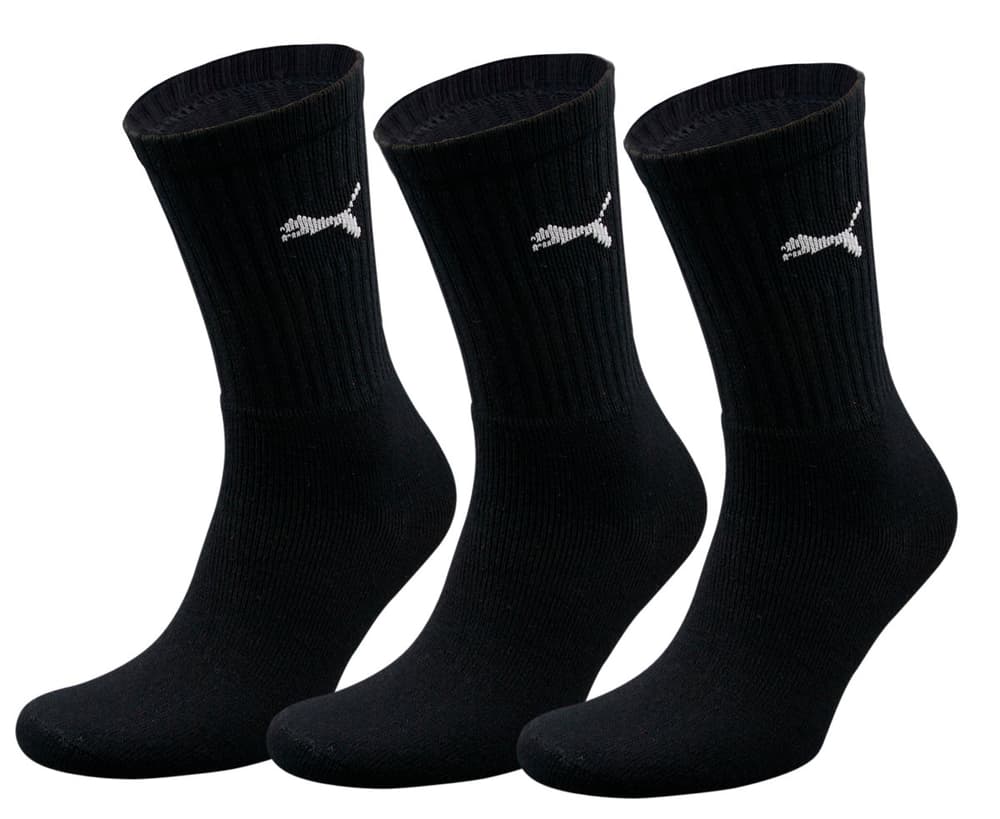3er Pack Socken Puma 497117600120 Grösse 35-38 - Schwarz Bild-Nr. 1