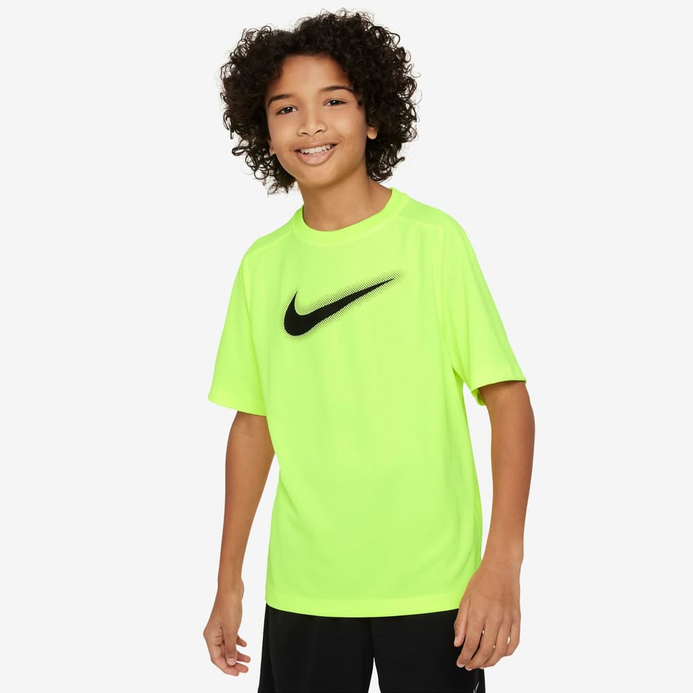 Dri-FIT Multi T-Shirt T-shirt Nike 469301215255 Taglie 152 Colore giallo neon N. figura 1