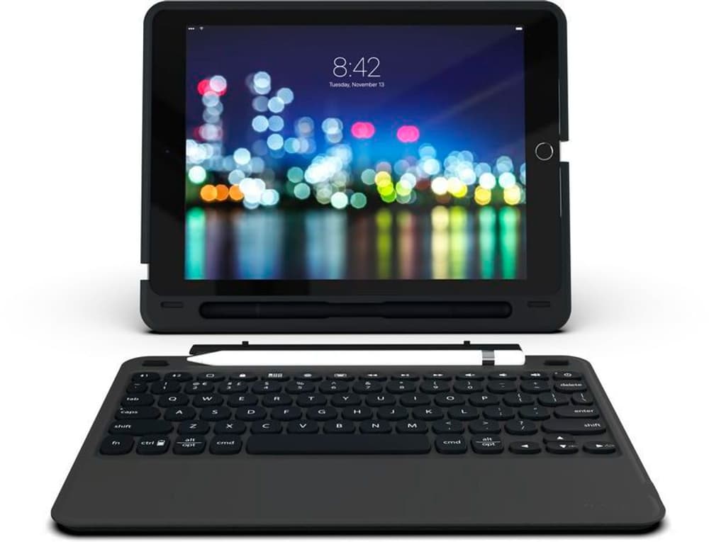 Couvre-clavier pour tablette Slim Book Go iPad 10.2" (2019) Coque Zagg 78530015104820 Photo n°. 1