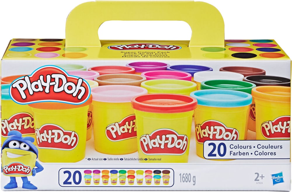 super set di colori Pongo Play-Doh 746171400000 N. figura 1