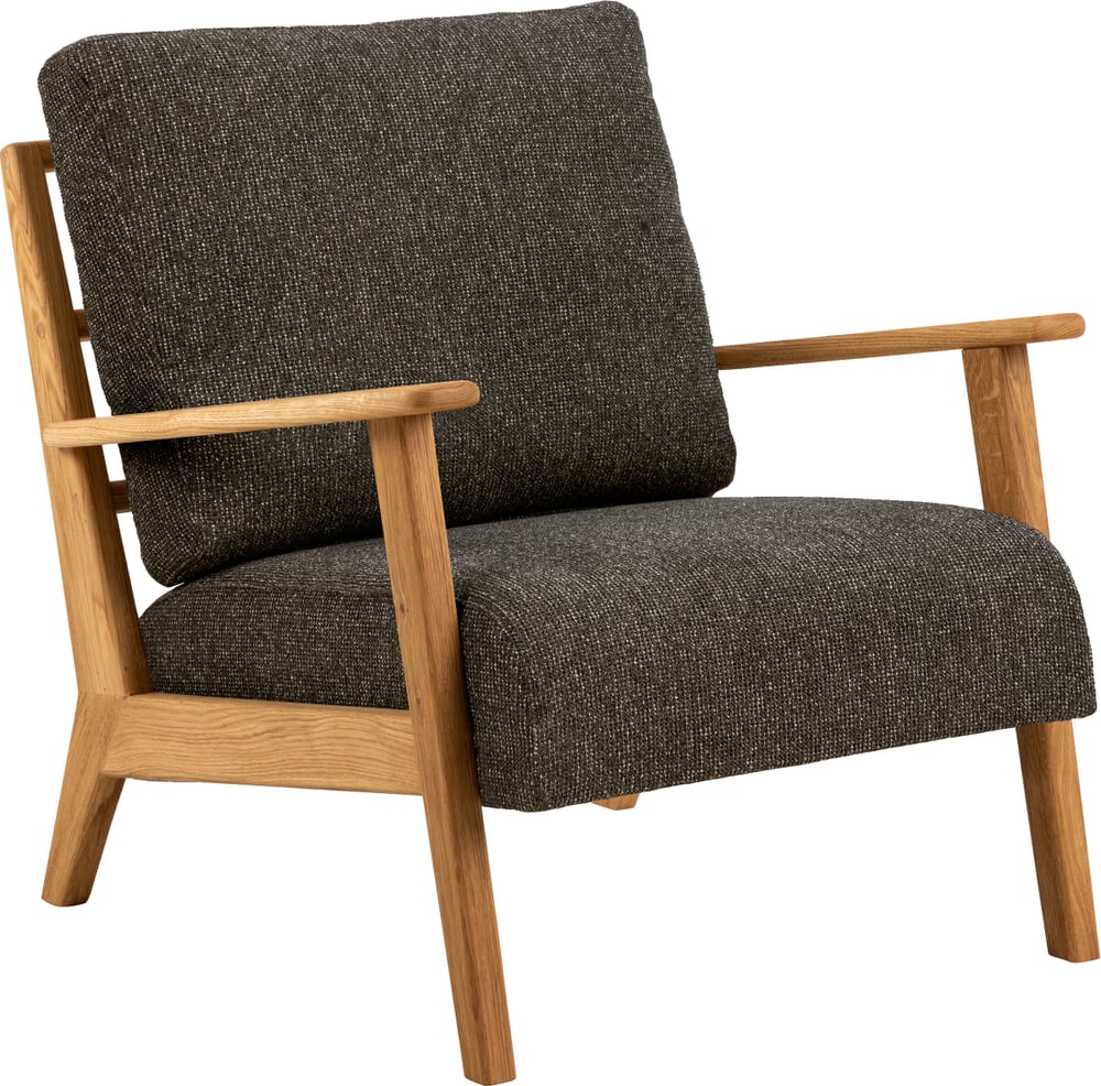 FAUSTO Fauteuil FAUSTO Fauteuil 403901807084 Dimensions L: 83.0 cm x P: 75.0 cm x H: 80.0 cm Couleur Anthracite Photo no. 1
