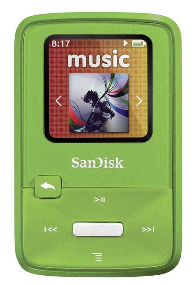 Sansa Clip Zip 4GB Lime SanDisk 77355590000012 No. figura 1