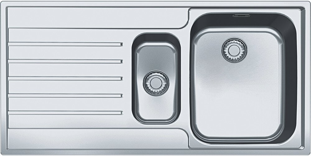 Lavandino in acciaio inox FRANKE Argos AGX 651, incasso dall’alto Lavabo FRANKE 674986500000 N. figura 1