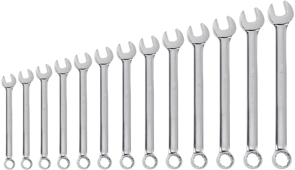 Set di chiavi a forcella completo, 13 pezzi Chiave aperta KRAFTWERK 601682100000 N. figura 1