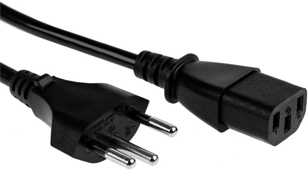 Cordon d'alimentation C13-T12 1m Noir Câble d’alimentation FURBER.power 785302403805 Photo no. 1