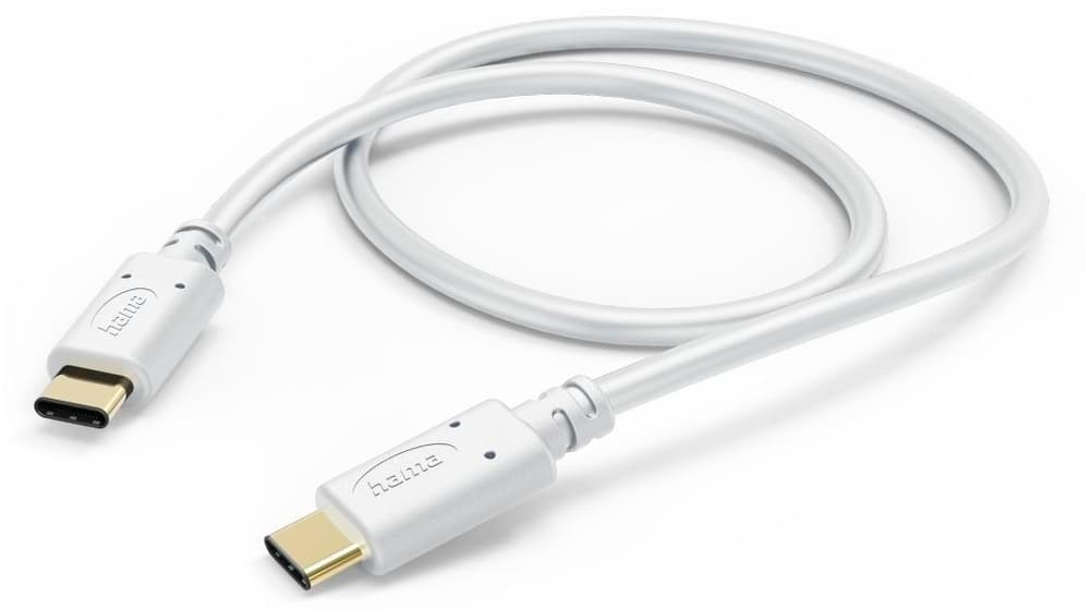 USB-C - USB-C 1,5 m Blanc Câble de recharge Hama 785300173298 Photo no. 1
