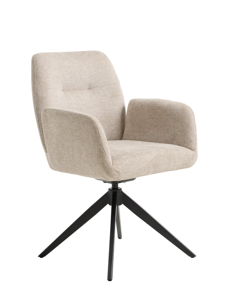 CIELLE Stuhl CIELLE Stuhl 403791900412 Grösse B: 57.5 cm x T: 62.0 cm x H: 88.0 cm Farbe Beige Bild Nr. 1