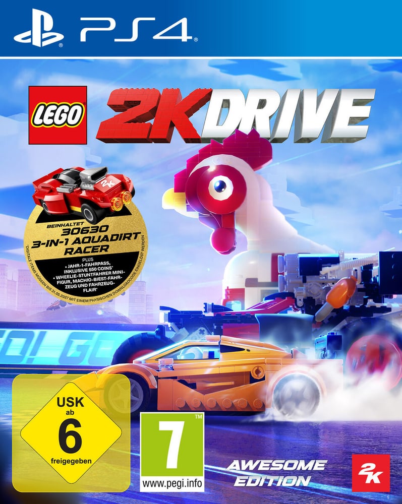 PS4 - LEGO 2K Drive - Awesome Edition (Code in a Box) Game (Box) 785300184155 N. figura 1