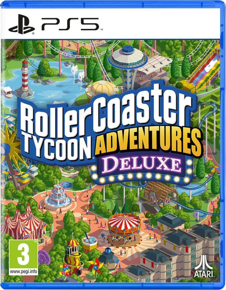 PS5 - RollerCoaster Tycoon Adventures Deluxe Game (Box) 785302411551 Bild Nr. 1