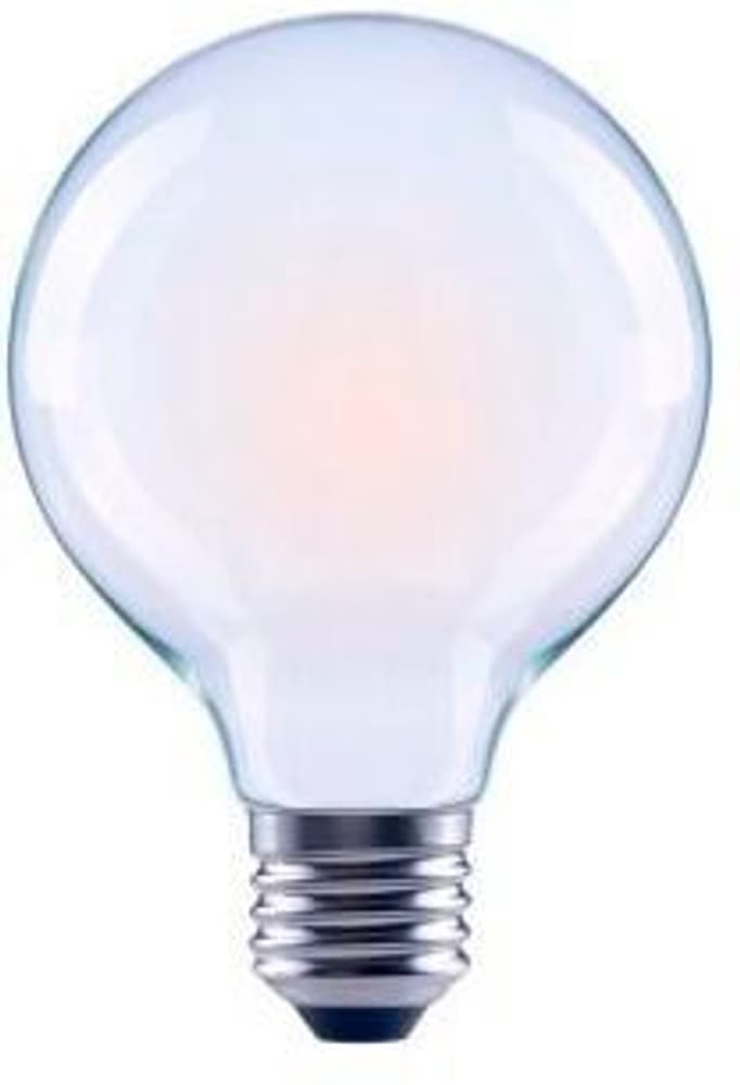 Filament LED, E27, 470lm remplace 40W, lampe globulaire G80, mat, blanc chaud Ampoule Hama 785300175069 Photo no. 1