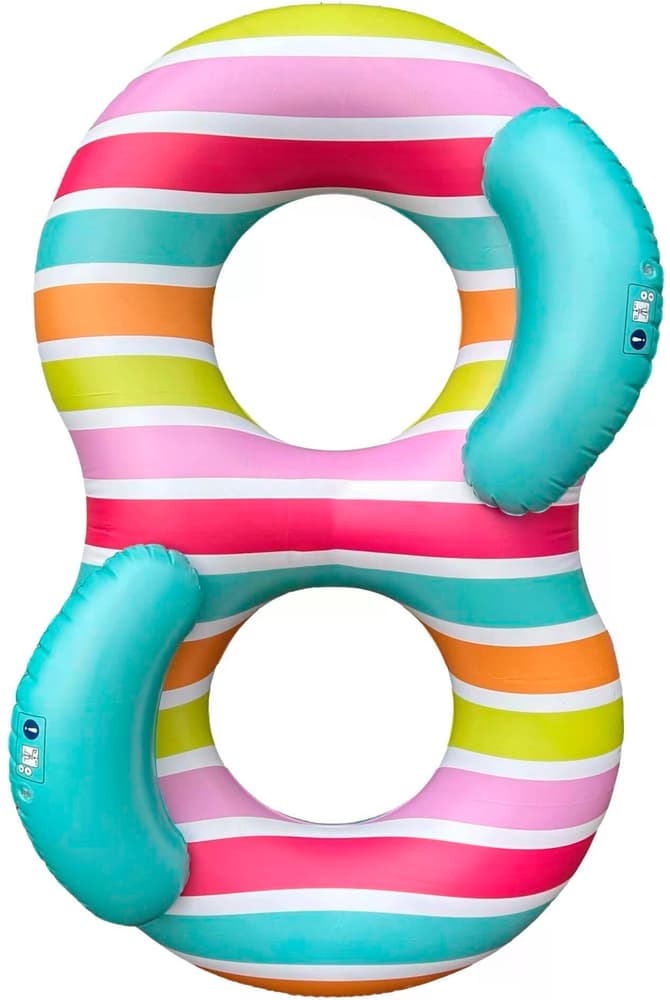 Schwimmring Striped Rainbow 190 cm Wasserspielzeug Swim Essentials 785302441115 Bild Nr. 1