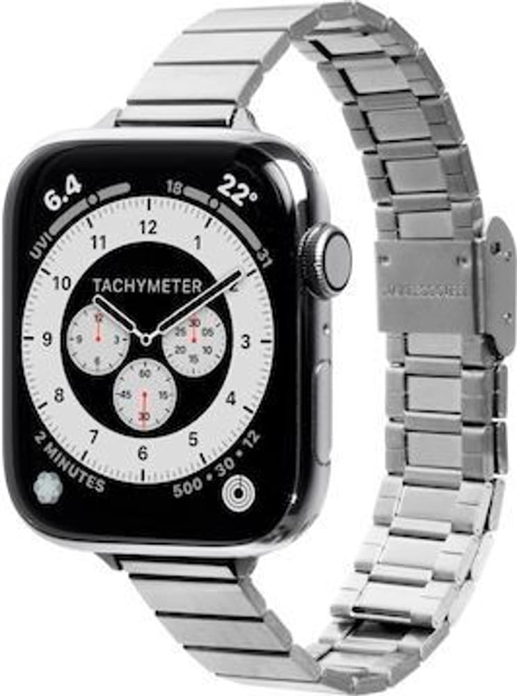 Links Petite Apple Watch 38 / 40 / 41 mm Silver Cinturino per orologio Laut 785302405596 N. figura 1