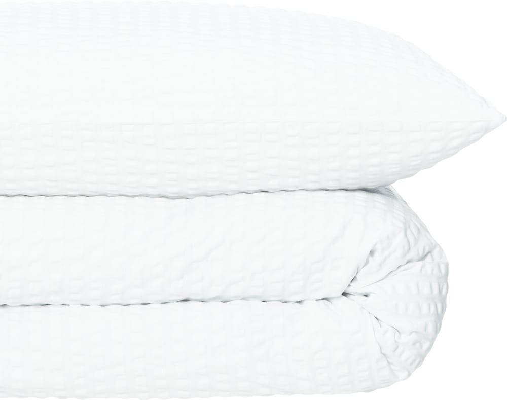 LILOU Federa per cuscino in seersucker 451330010810 Dimensioni Federa per cuscino - 50 x 70 cm Colore Bianco N. figura 1