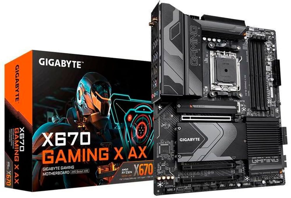 X670 Gaming X AX Mainboard Giga-Byte 785302409191 N. figura 1