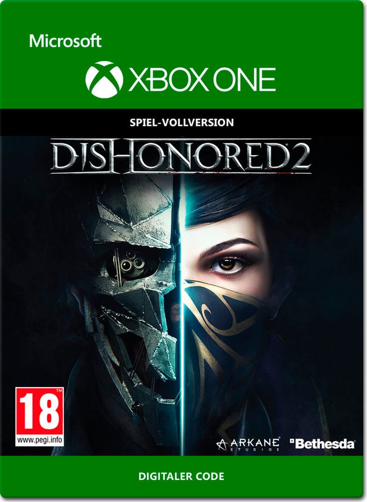 Xbox One - Dishonored 2 Game (Download) 785300137316 N. figura 1