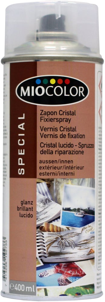 Zapon Cristal Spray fissaggio Lacca speciale Miocolor 660830700000 Colore Transparente Contenuto 400.0 ml N. figura 1