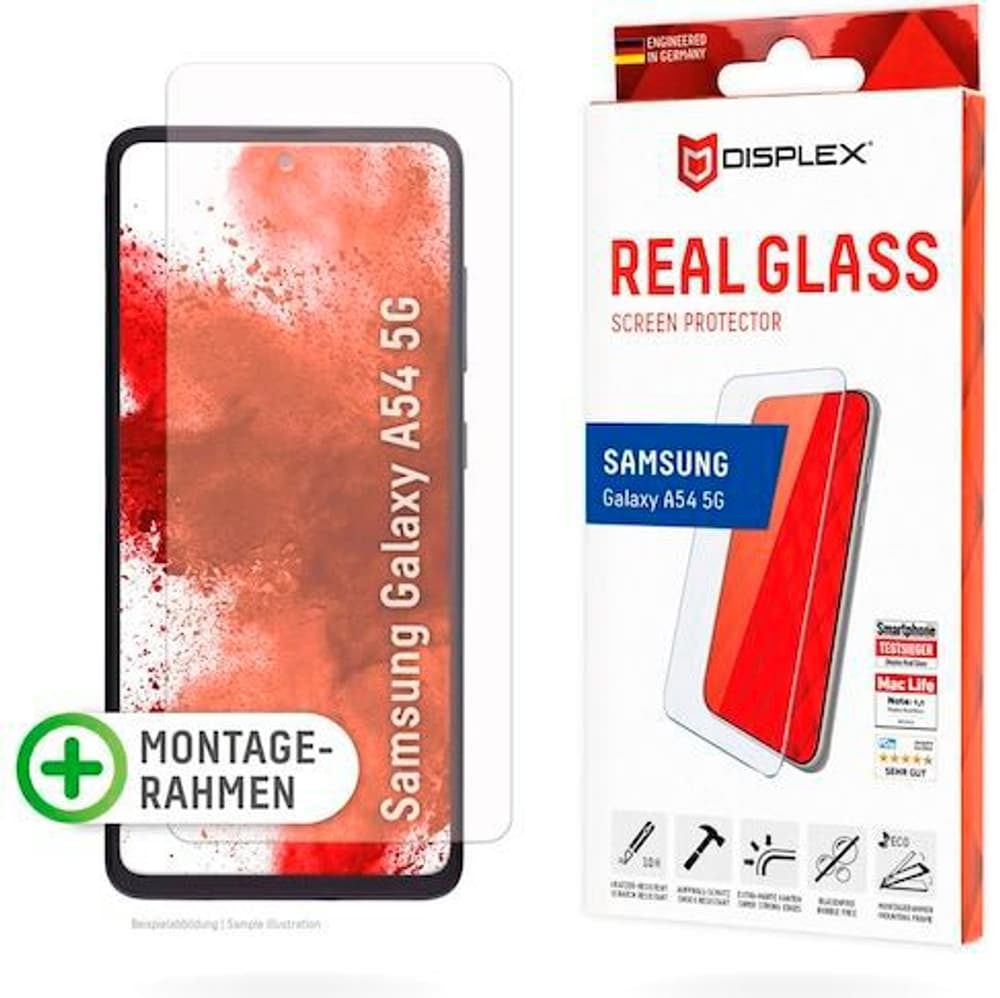 Real Glass Smartphone Schutzfolie Displex 785302415181 Bild Nr. 1