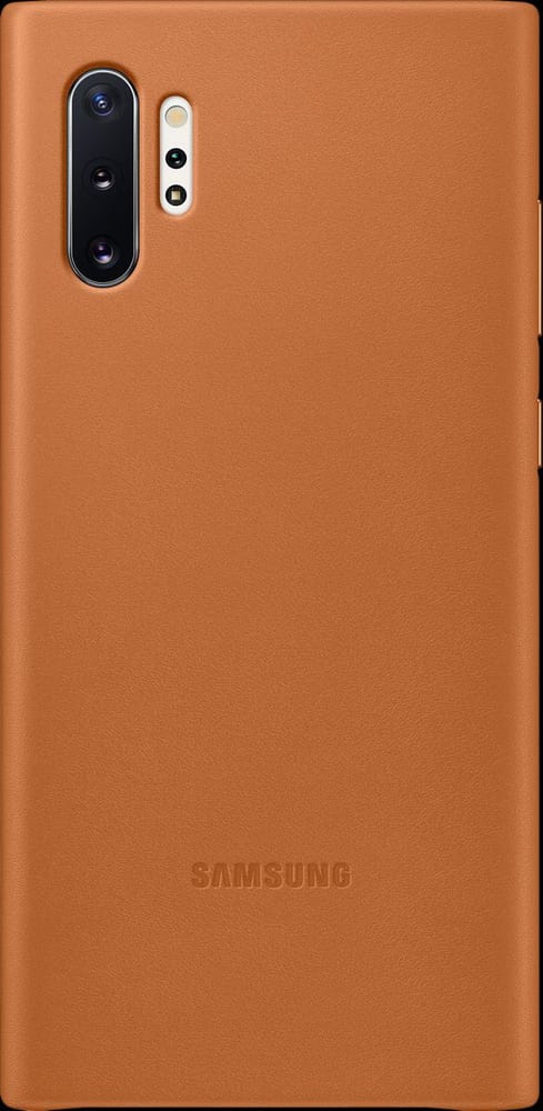 Leather Cover camel Coque smartphone Samsung 785300146389 Photo no. 1