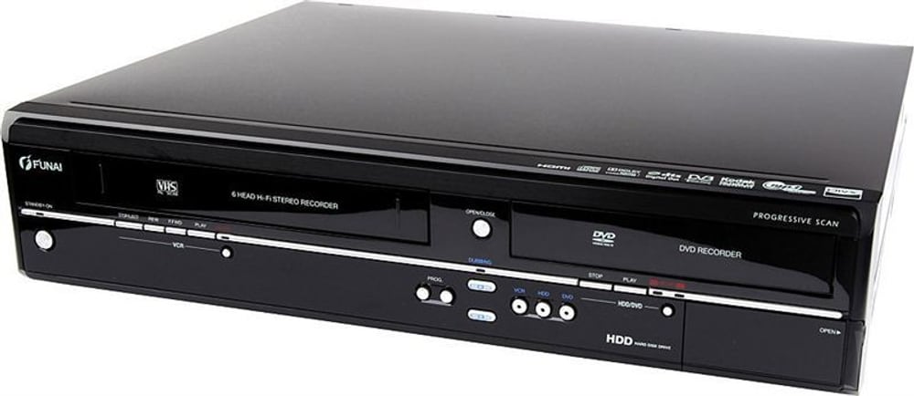 Funai - TD6D-M100 DVD/HDD/VHS Recorder Funai 95110025583314 Bild Nr. 1